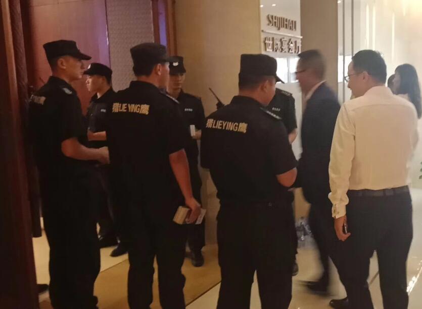 襄陽保安招聘安排現場